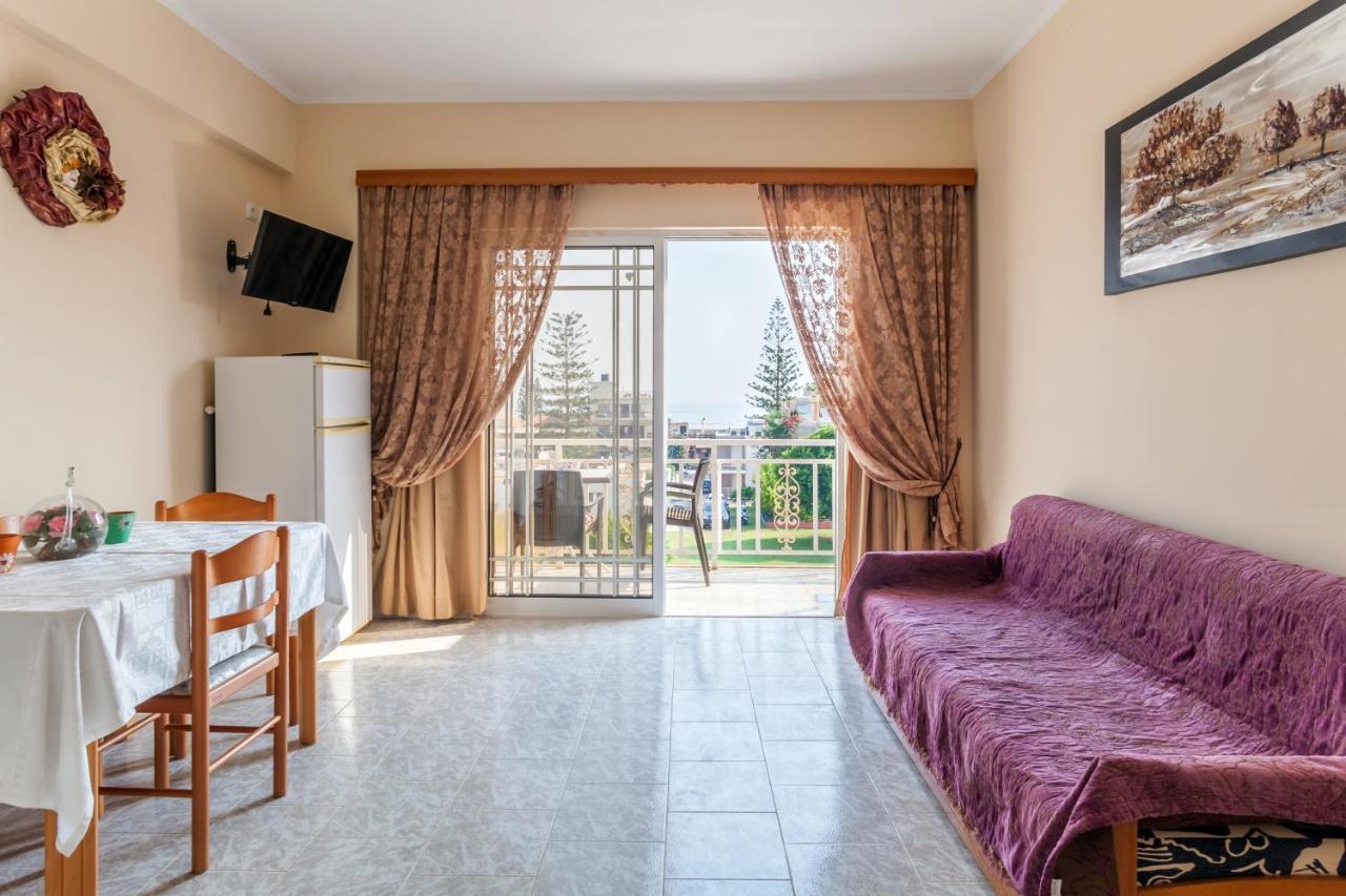 Christine Seaside Apartments In Chania Stalós Dış mekan fotoğraf