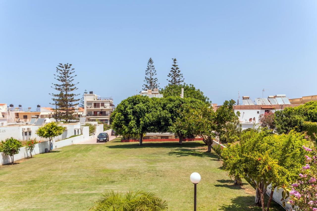 Christine Seaside Apartments In Chania Stalós Dış mekan fotoğraf